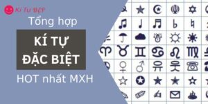 Ký Tự Đặc Biệt Là Gì